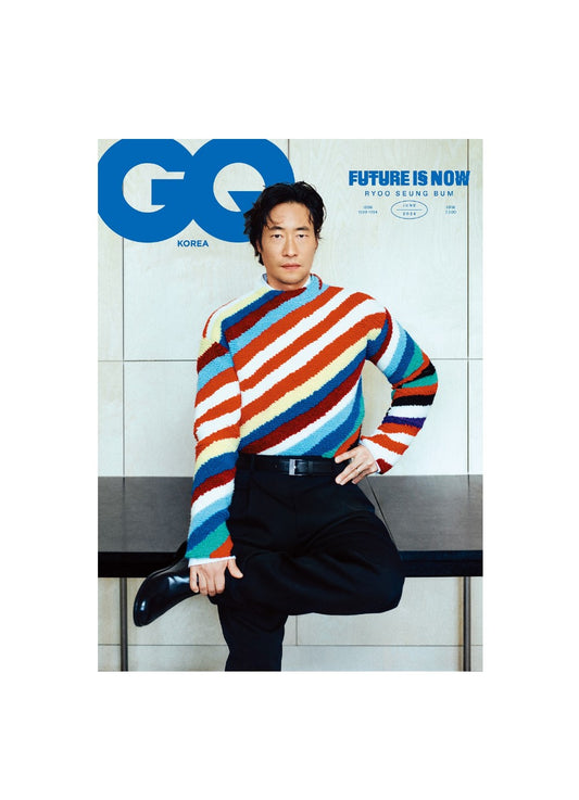 GQ | 2024 JUN. | RYOO SEUNG BUM COVER RANDOM