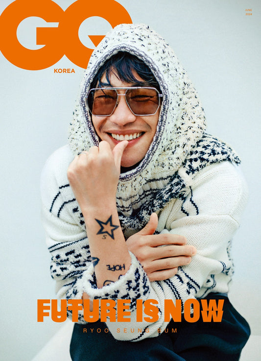GQ | 2024 JUN. | RYOO SEUNG BUM COVER RANDOM