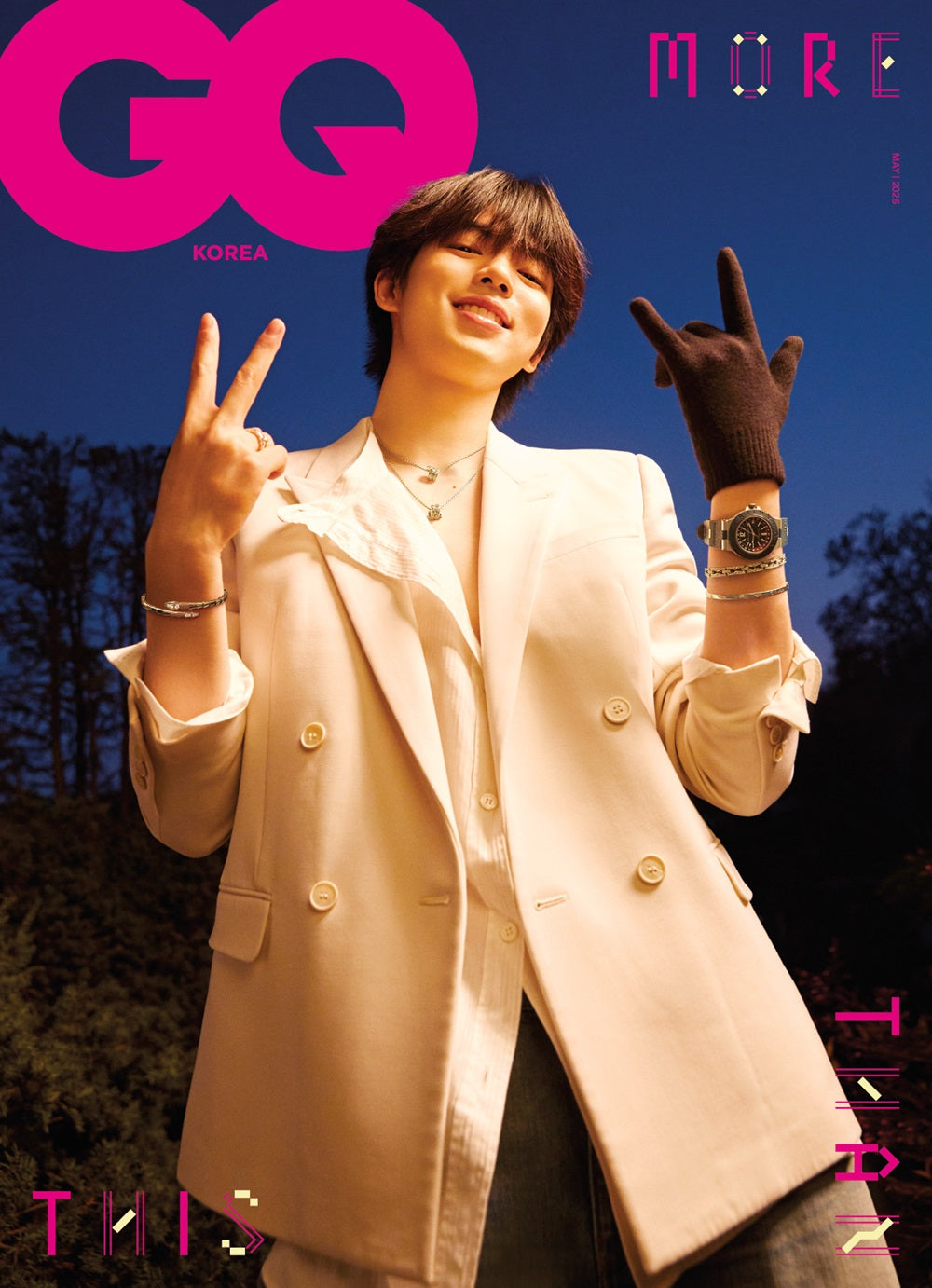 GQ | 2025 MAY. | CHA JUN HWAN COVER