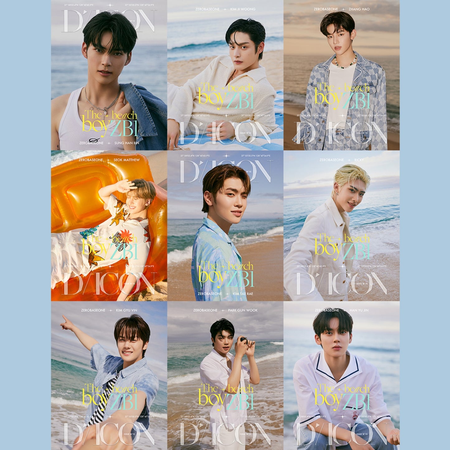 ZEROBASEONE | DICON VOLUME N°15 | The beach boy ZB1 (MEMBER ver.)