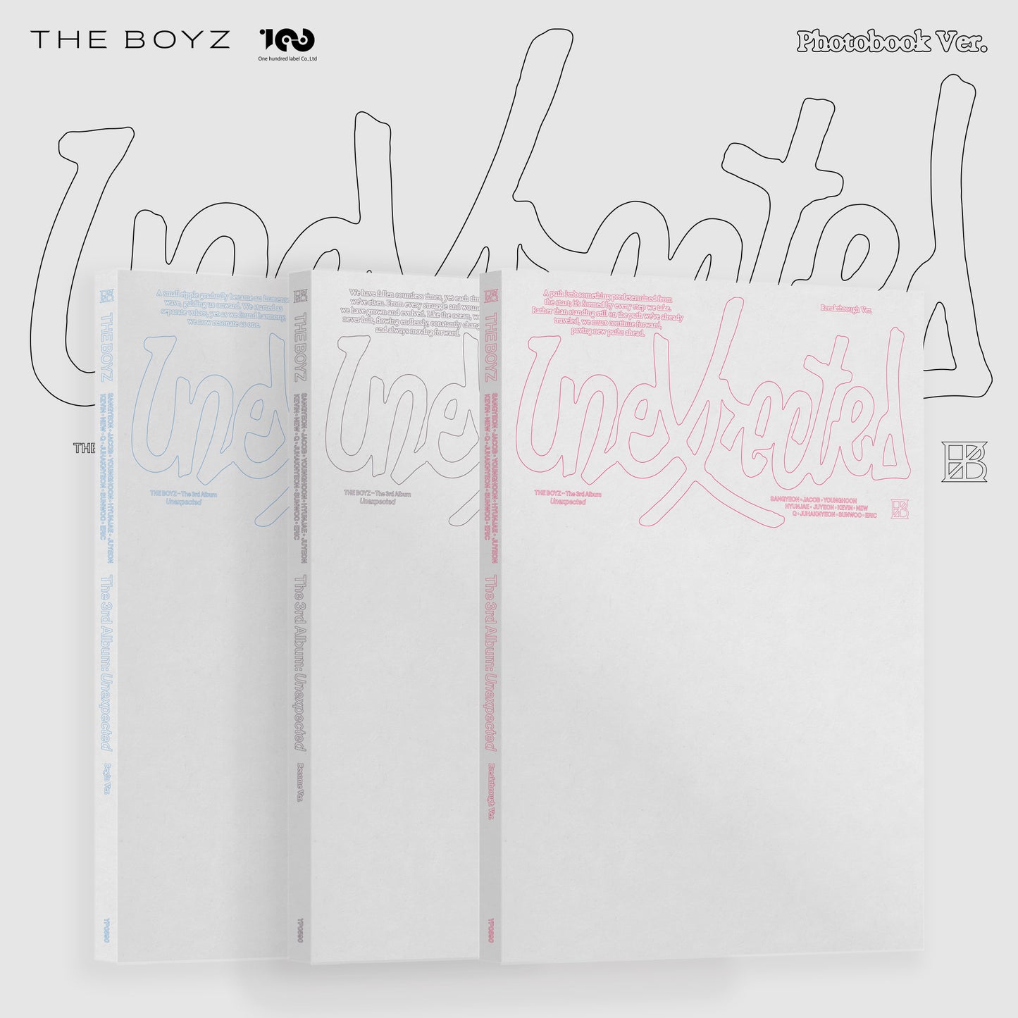 THE BOYZ | The 3rd Album | Unexpected (Photobook Ver.)