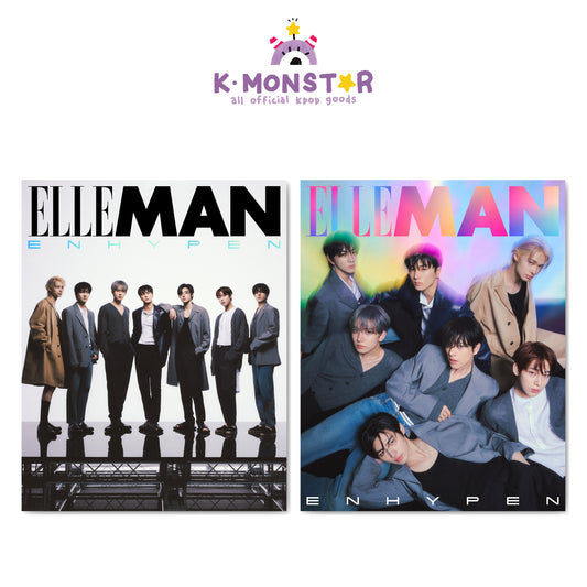 ELLE MEN | 2023 JUN. | ENHYPEN BOOK-IN-BOOK COVER (BOOK-IN-BOOK ONLY)
