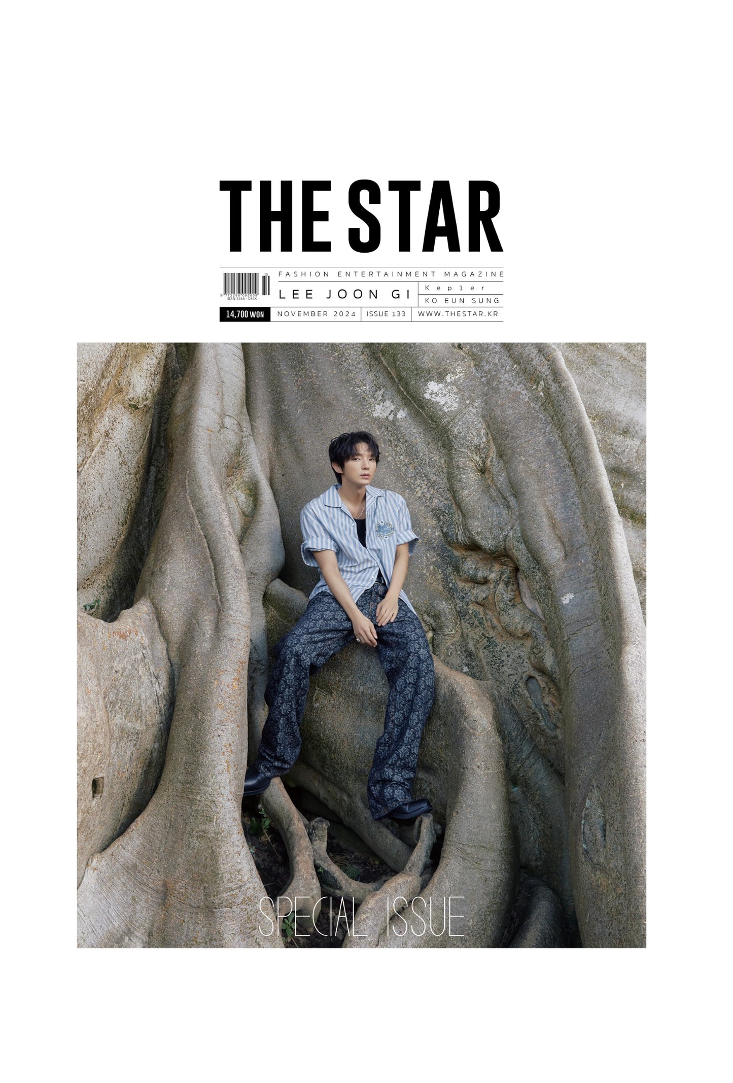 THE STAR | 2024 NOV. | LEE JOON GI & Kep1er DOUBLE-SIDE COVER