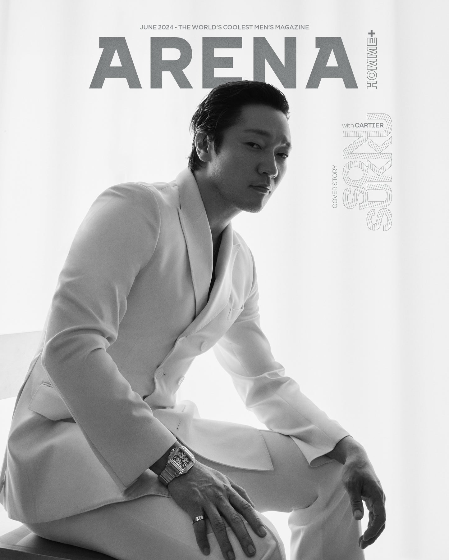 ARENA HOMME+| 2024 JUN. | SON SUKKU COVER