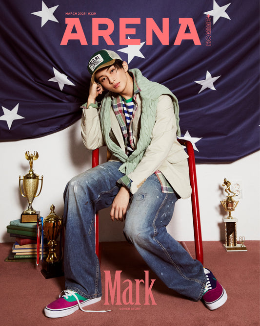 ARENA HOMME+| 2025 MAR. | NCT MARK COVER