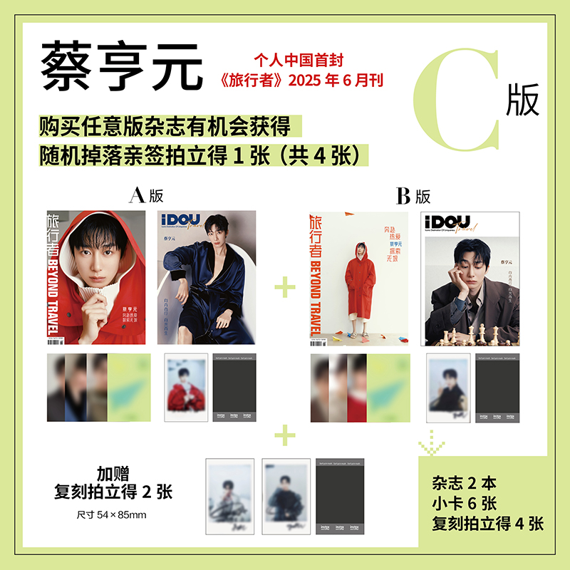 iDOU Travel China | 2025 JUN. | MONSTA X HYUNGWON COVER SET