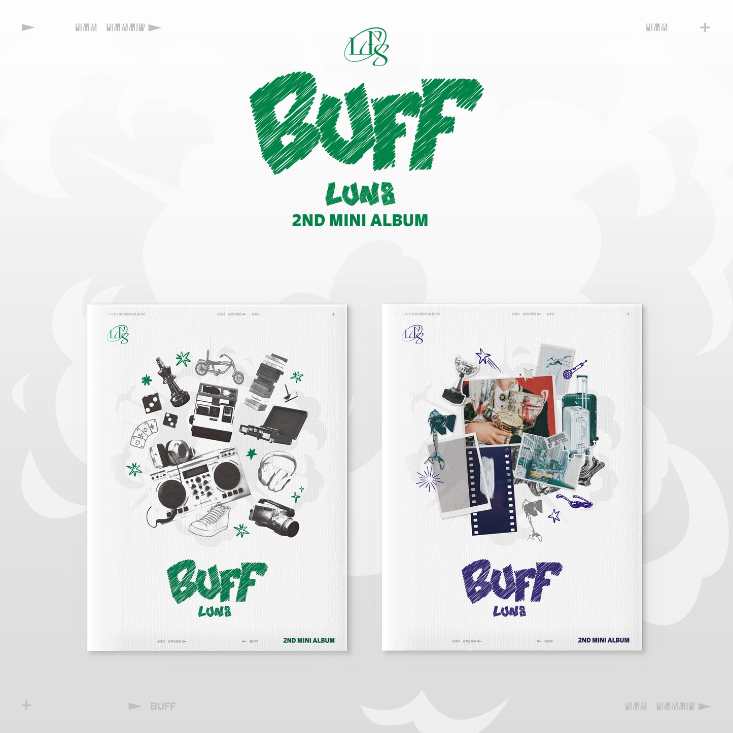 LUN8 | 2ND MINI ALBUM | BUFF (STANDARD Ver.)