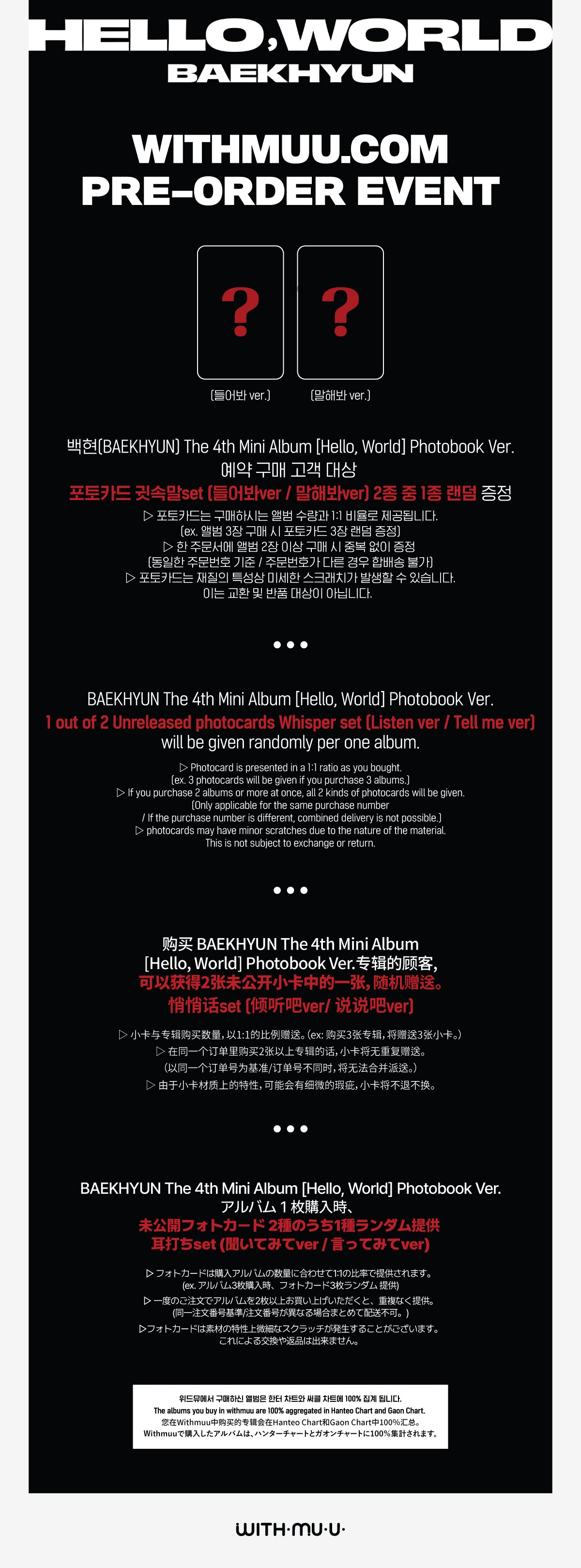 BAEKHYUN | 4th MINI ALBUM | Hello, World (Photobook Ver.)