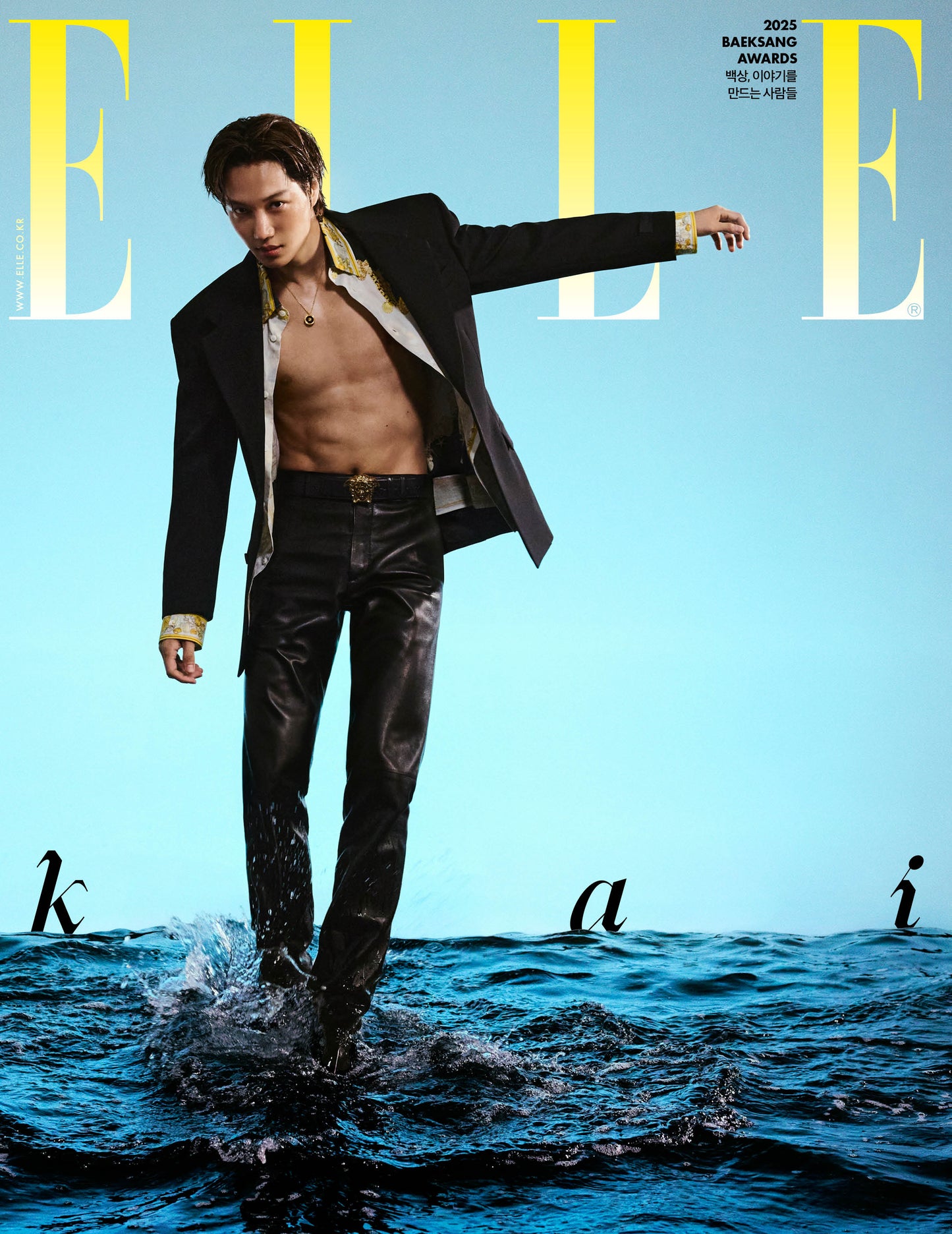 ELLE | 2025 JUN. | EXO KAI & BAEKSANG AWARDS COVER