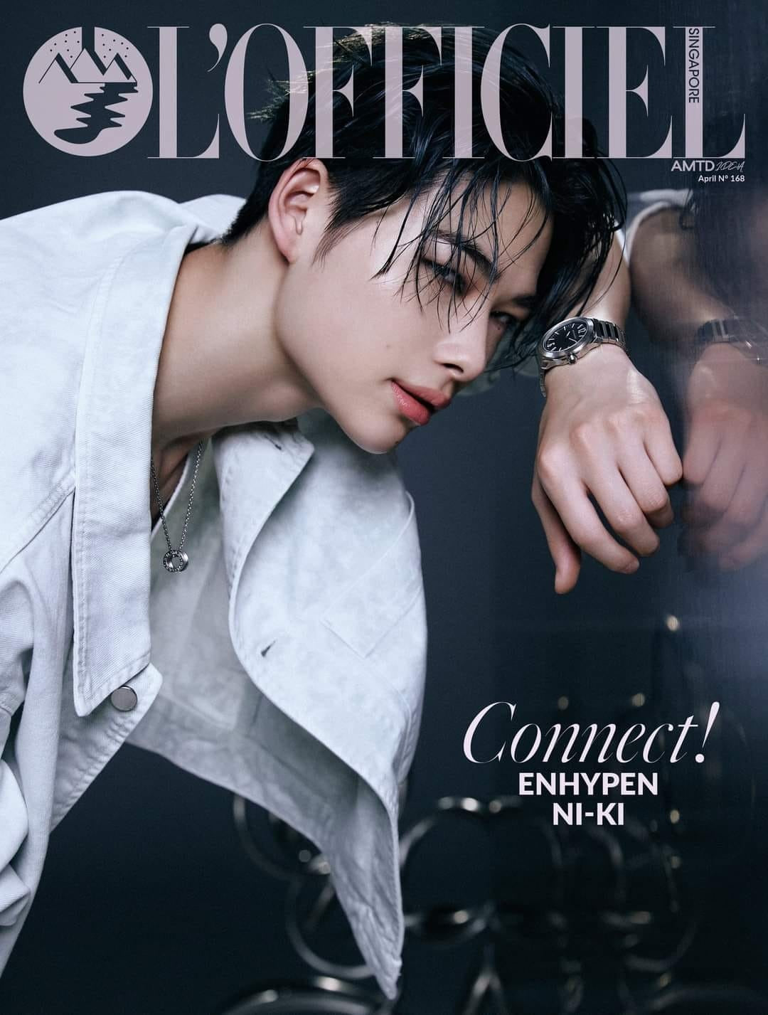 L'OFFICIEL SINGAPORE | 2024 APR. | ENHYPEN JUNGWON&NI-KI COVER