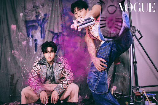 VOGUE | 2024 JUN. | MODEL COVER RANDOM - BABYMONSTER&ATEEZ PHOTO SHOOT