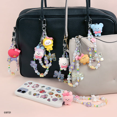 BT21 | BEADS STRAP KEY RING | LOVELY