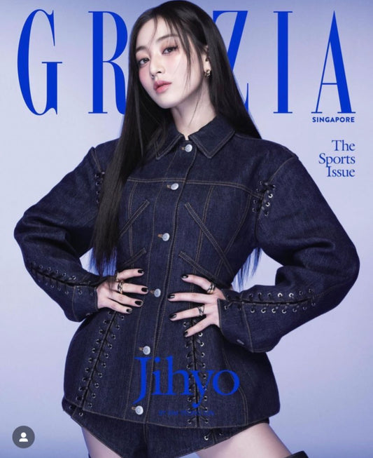 GRAZIA SINGAPORE | 2024 6/7 | TWICE JIHYO COVER