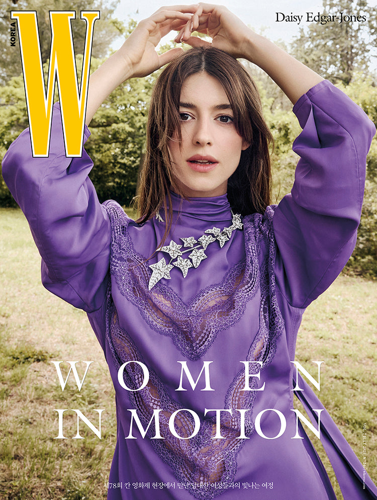 W | 2025 JUL. | CHARLOTTE GAINSBOURG & HAN SO HEE & KIM MIN HA & DAISY EDGAR - JONES COVER RANDOM