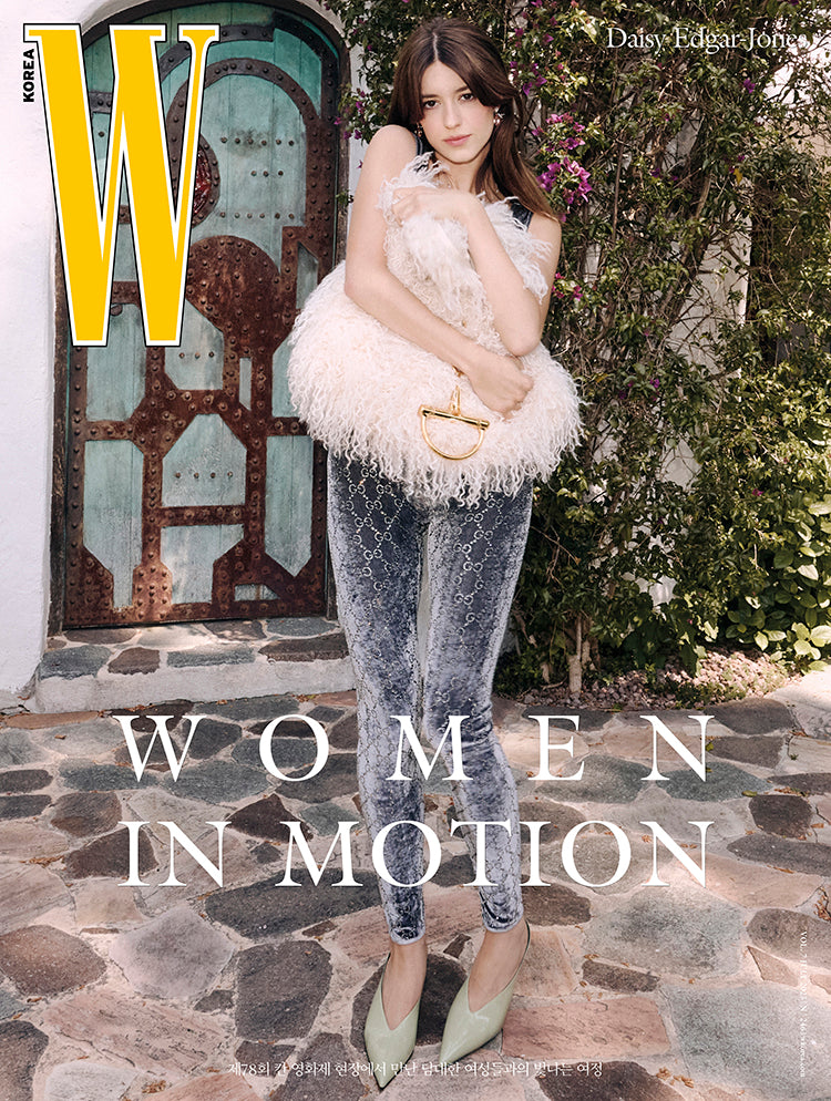 W | 2025 JUL. | CHARLOTTE GAINSBOURG & HAN SO HEE & KIM MIN HA & DAISY EDGAR - JONES COVER RANDOM