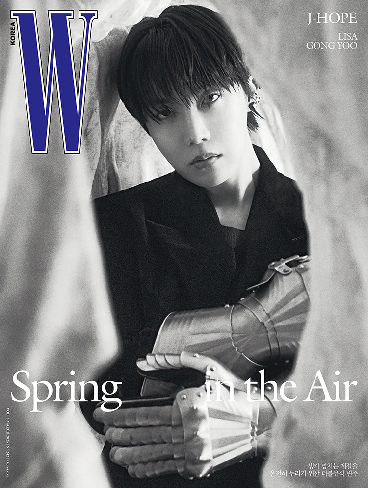 W | 2025 MAR. | BLACKPINK LISA & BTS J-HOPE & GONG YOO COVER