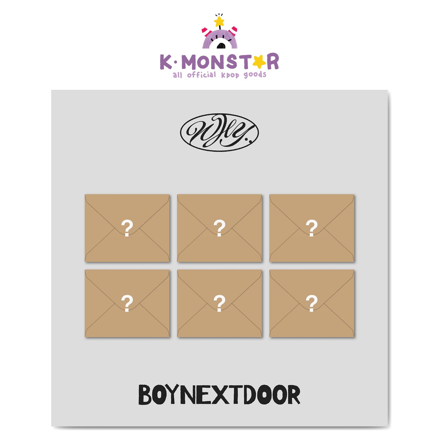 BOYNEXTDOOR | 1ST EP ALBUM | WHY.. (LETTER ver.)