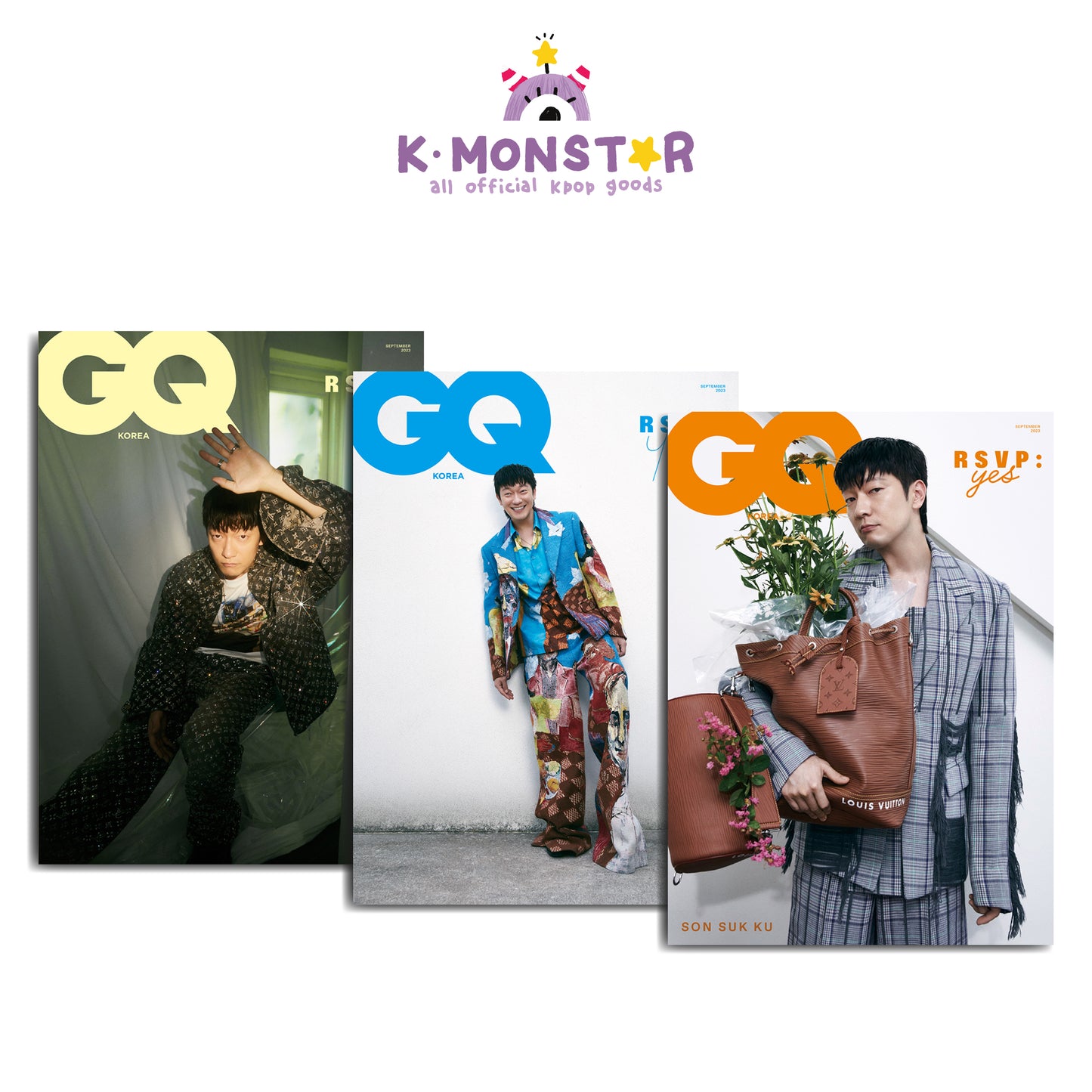 GQ | 2023 SEP. | SON SUK KU COVER