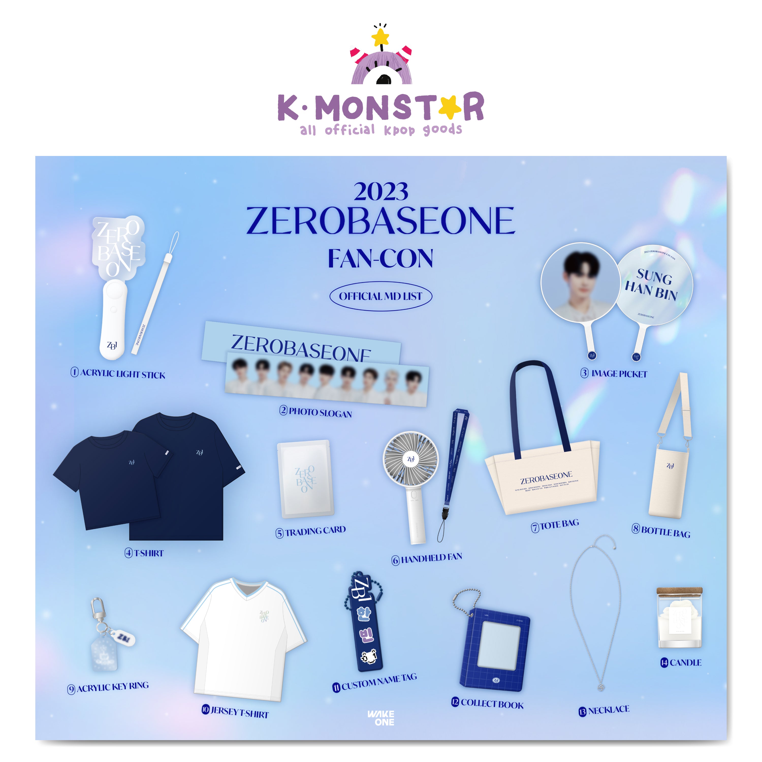 ZEROBASEONE FAN-CON OFFICIAL MD2 | K-MONSTAR