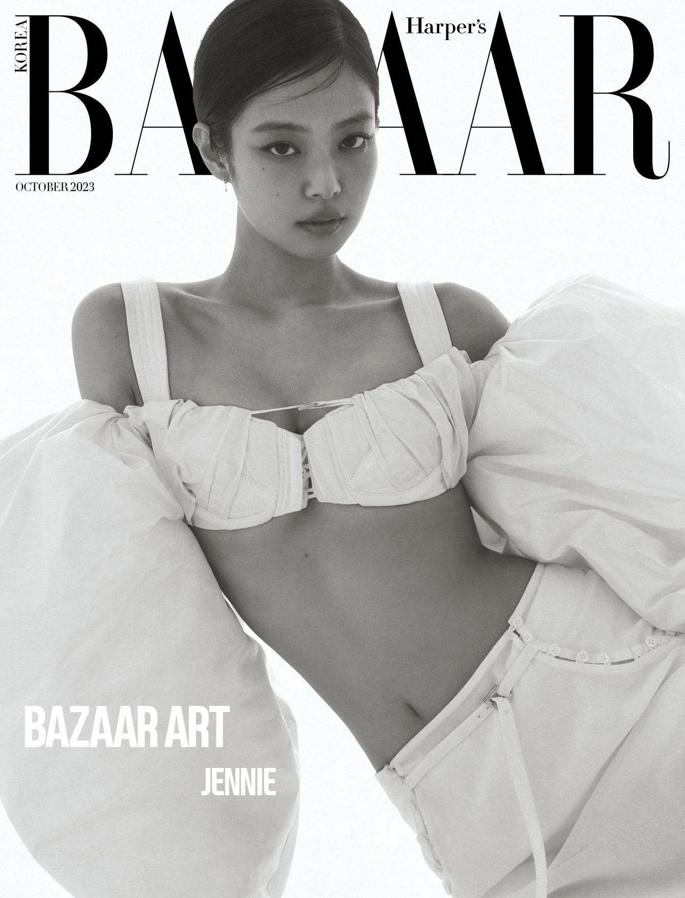Harper's BAZAAR | 2023 OCT. | BLACKPINK JENNIE COVER (BOOK-IN-BOOK NCT JENO)