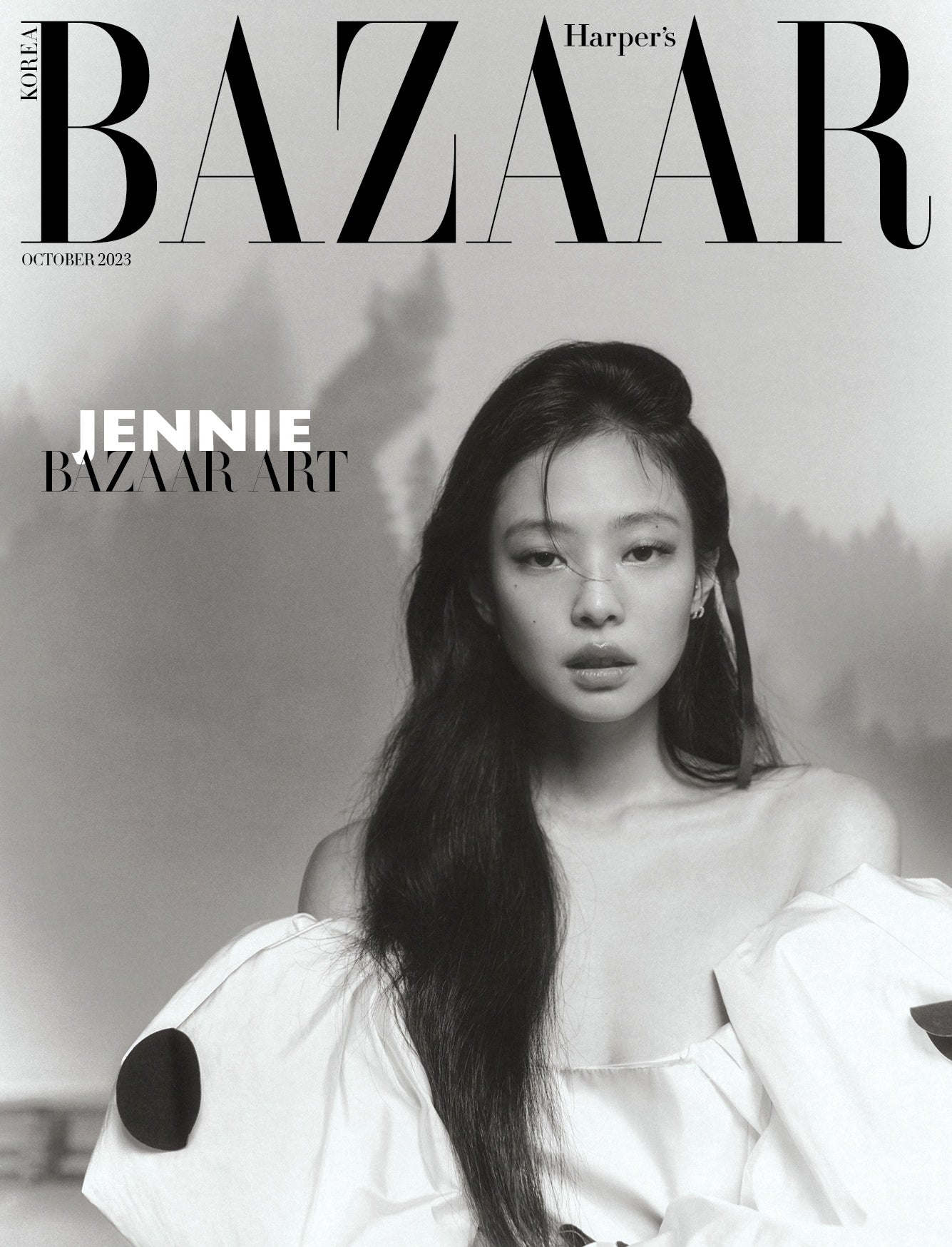 Harper's BAZAAR | 2023 OCT. | BLACKPINK JENNIE COVER (BOOK-IN-BOOK NCT JENO)