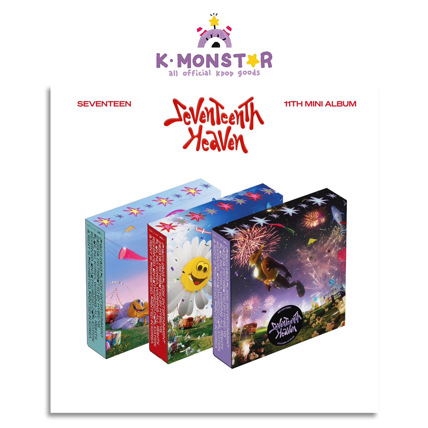 SEVENTEEN | 11th Mini Album | SEVENTEENTH HEAVEN (Standard ver.)