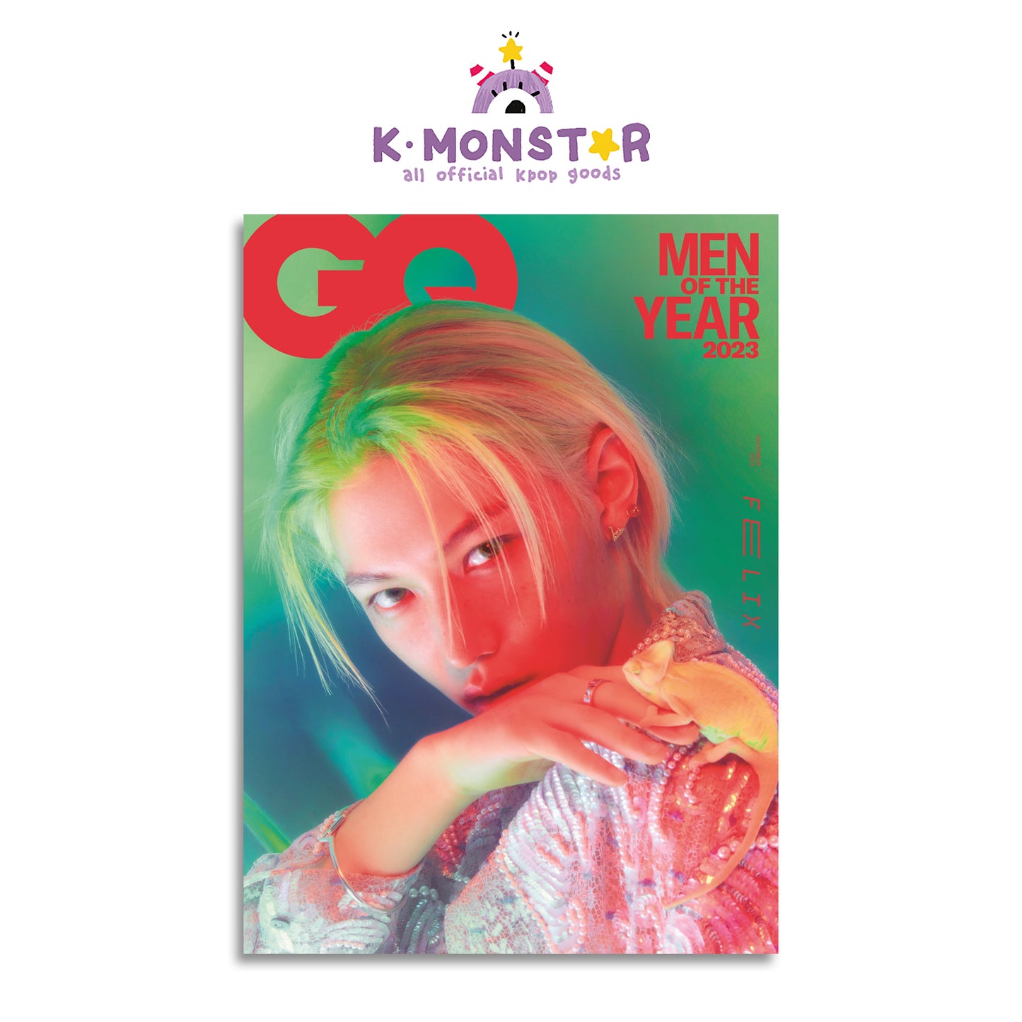 GQ | 2023 DEC. | STRAY KIDS FELIX COVER