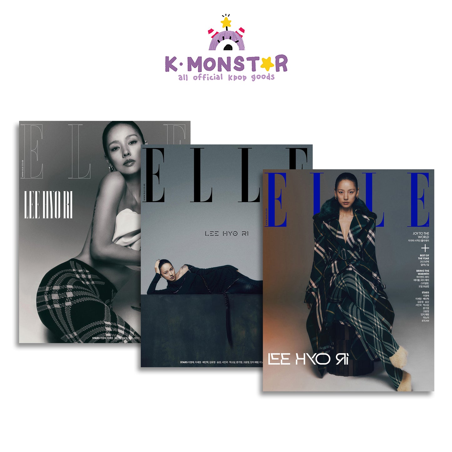 ELLE | 2023 DEC. | LEE HYORI COVER RANDOM