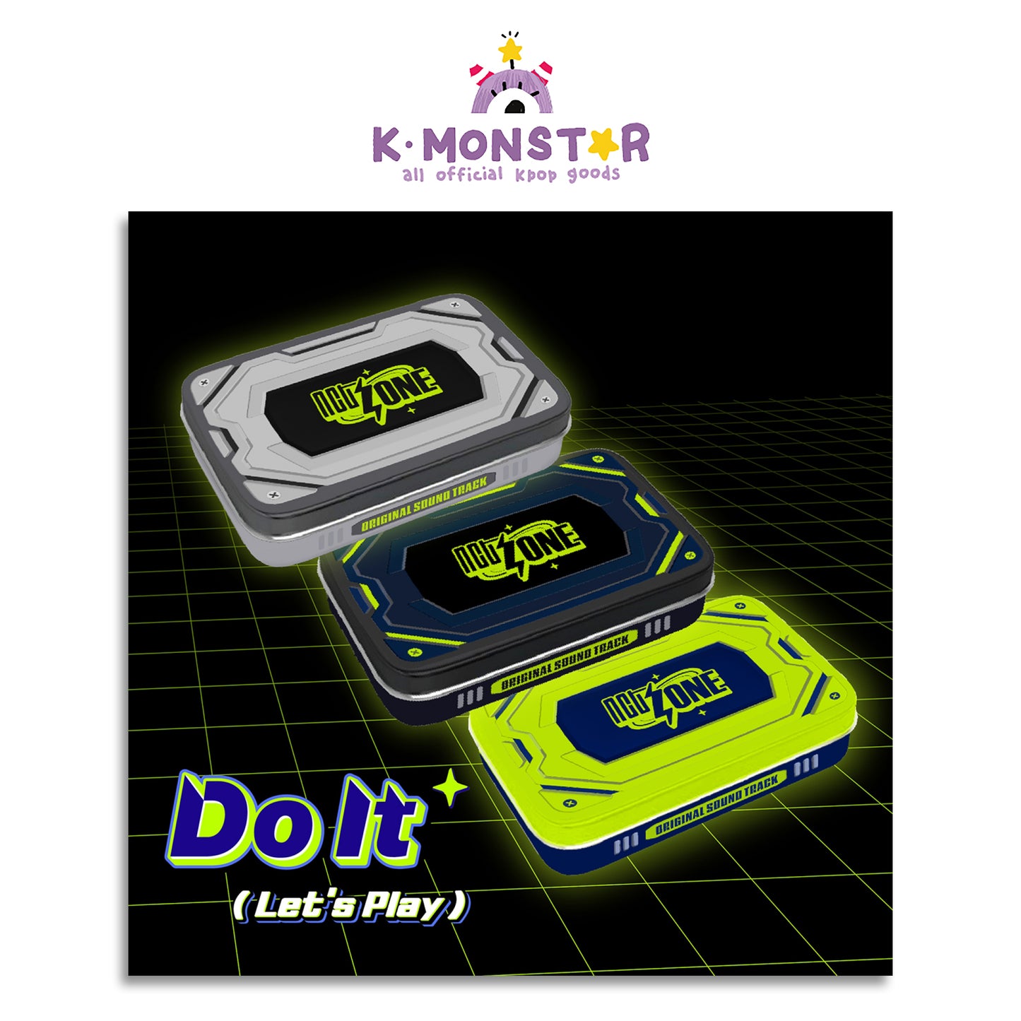 NCT | NCT ZONE OST - Do It Let's Play (TIN CASE Ver.)