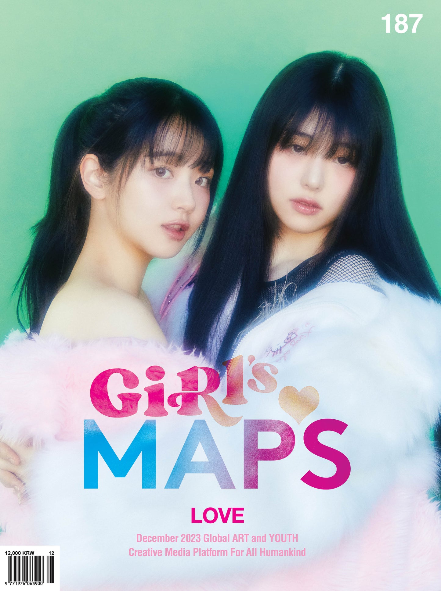 MAPS | 2023 DEC. | LEE JUNG-HA & QWER COVER