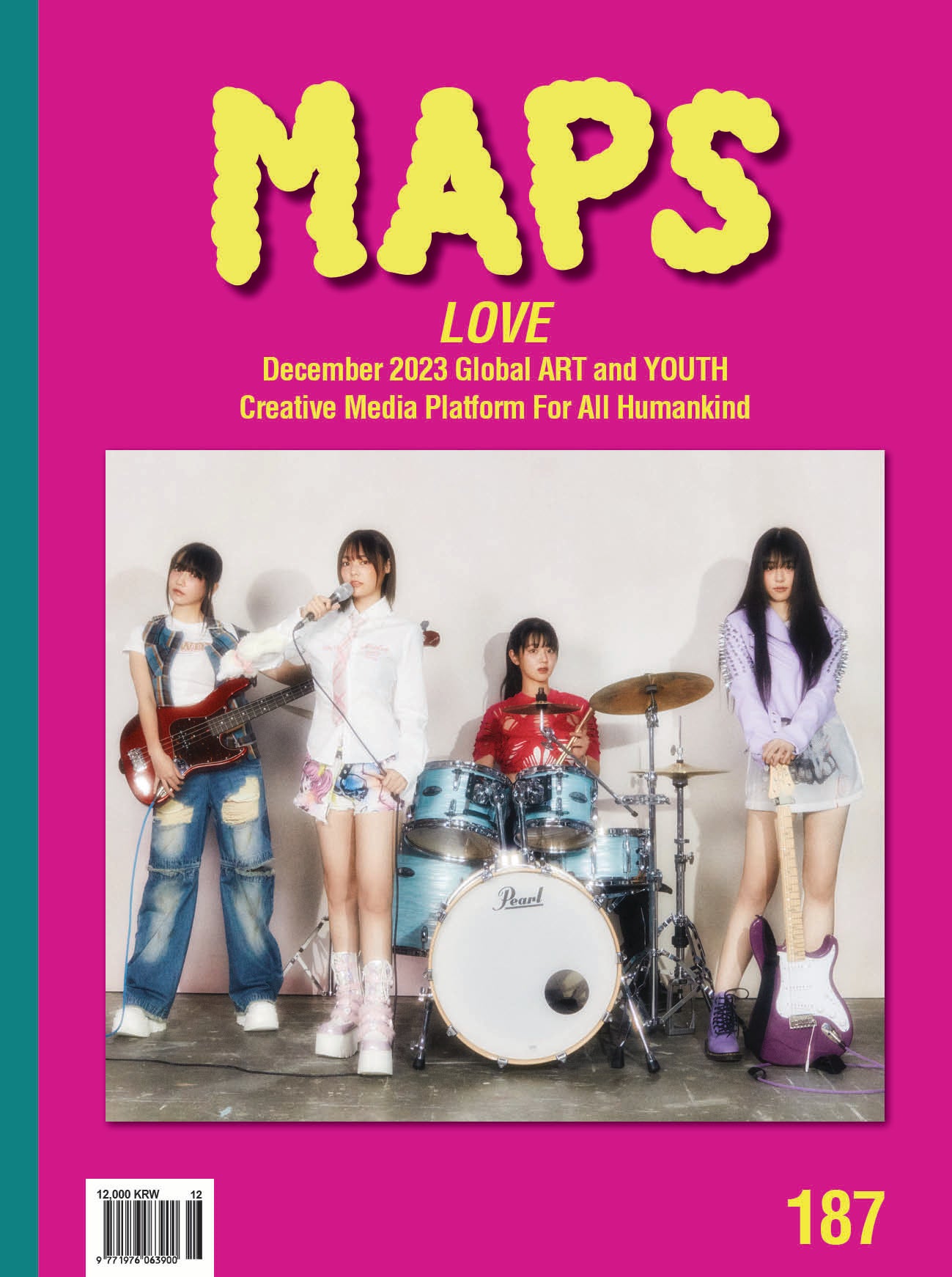 MAPS | 2023 DEC. | LEE JUNG-HA & QWER COVER