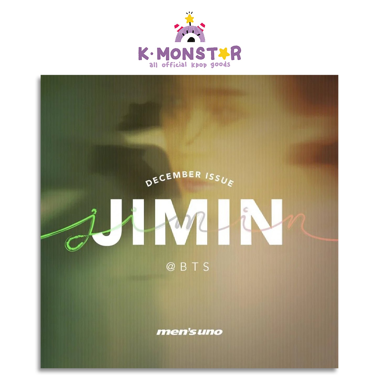 MEN'S Uno HK | 2023 DEC. | BTS JIMIN COVER RANDOM