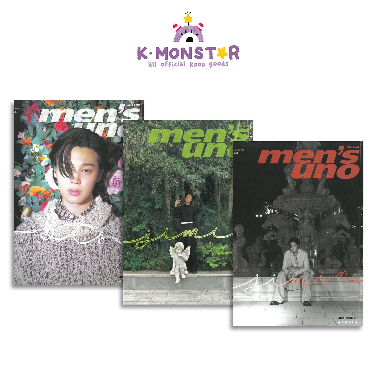 MEN'S UNO HONGKONG | 2023 DEC. | BTS JIMIN COVER