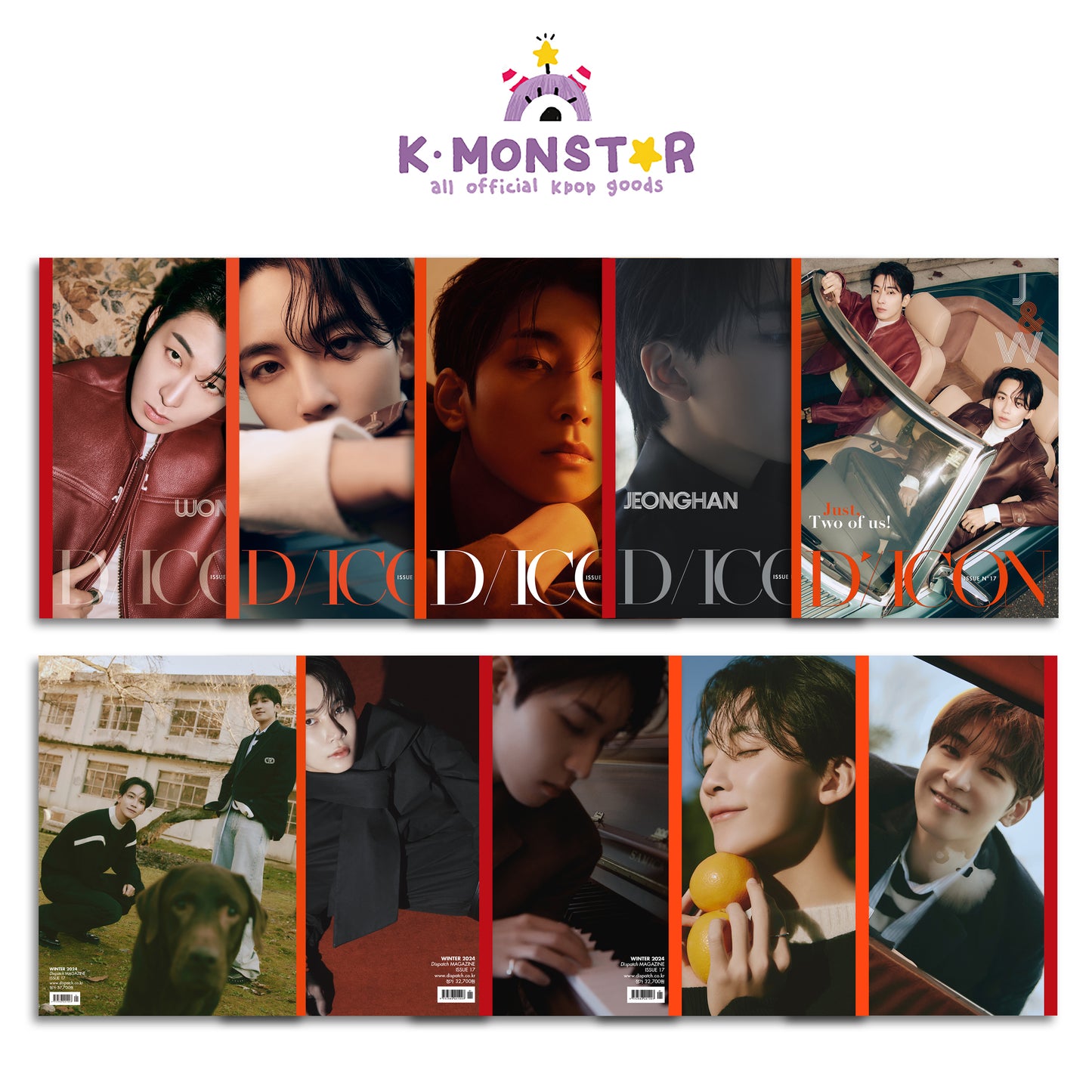 SEVENTEEN | DICON VOLUME N°17 | JEONGHAN, WONWOO : Just, Two of us! (WONWOO ver.)