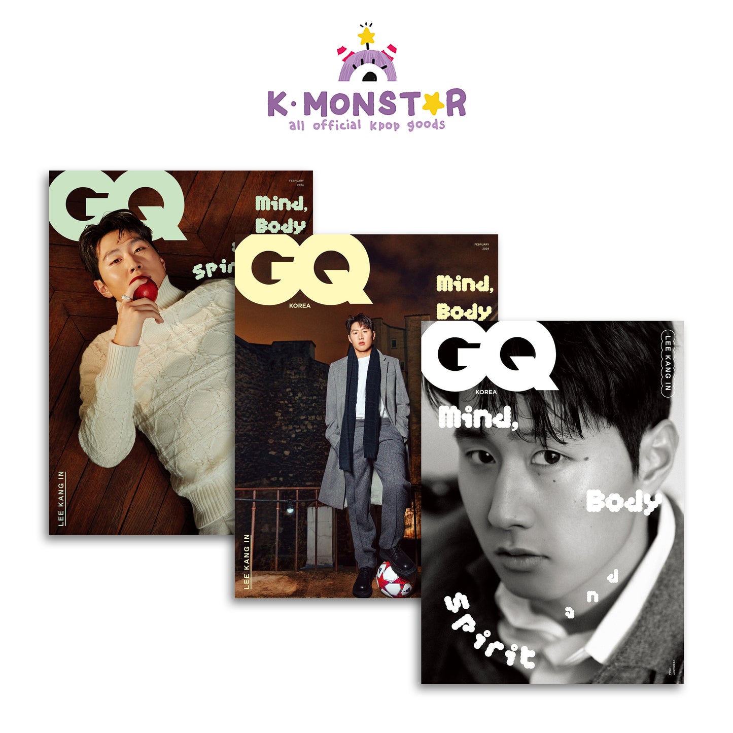 GQ | 2024 FEB. | LEE KANG-IN COVER