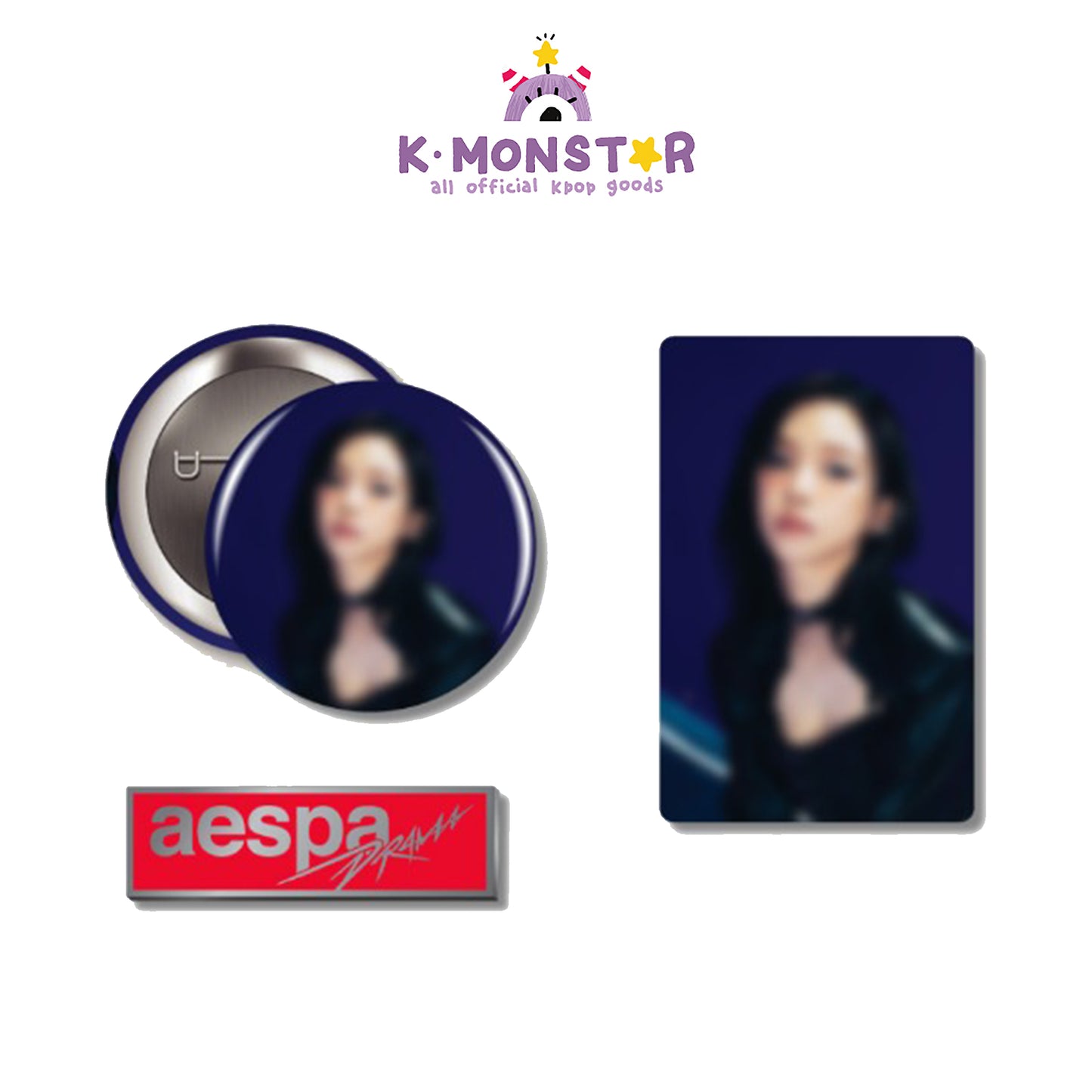 aespa | Drama - BADGE SET