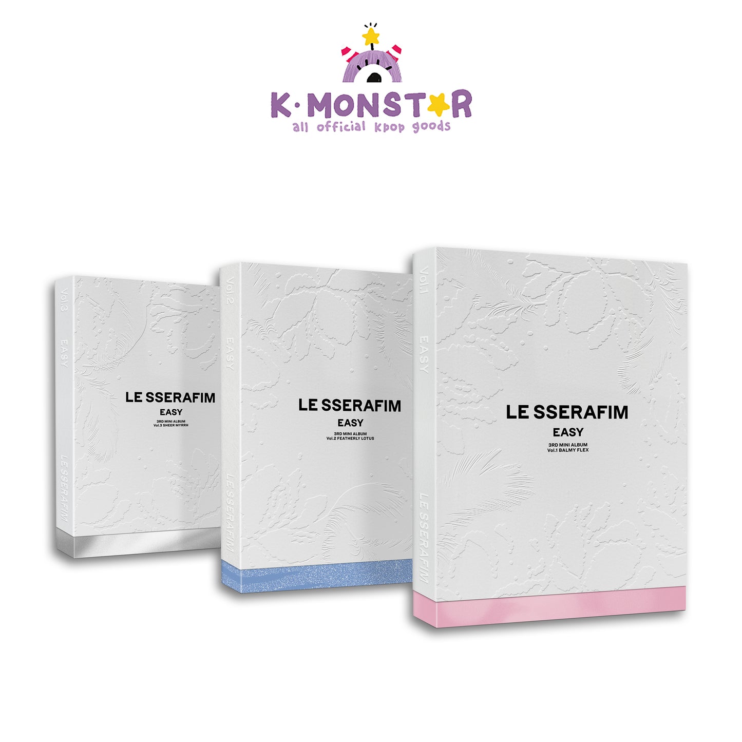 LE SSERAFIM | 3rd Mini Album | EASY (STANDARD Ver.)