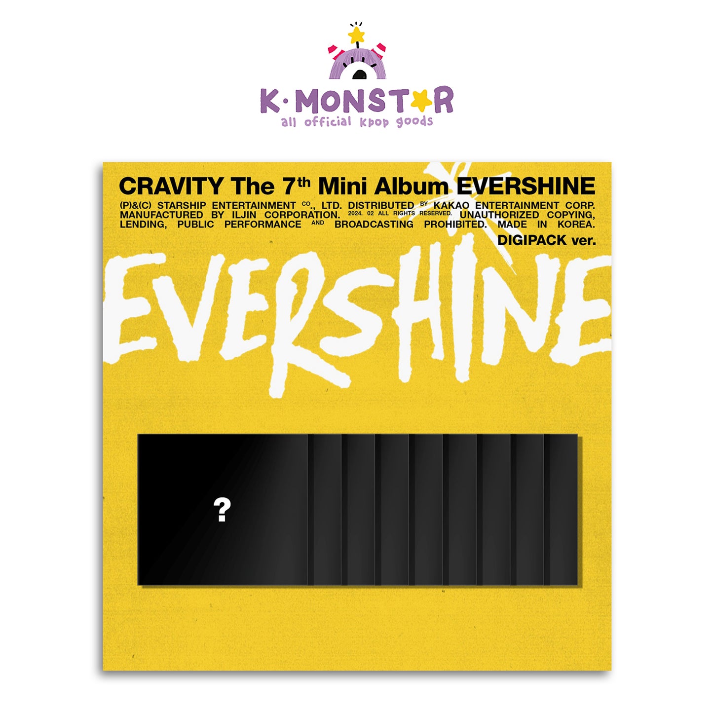CRAVITY | 7th Mini Album | EVERSHINE (DIGIPACK Ver.)