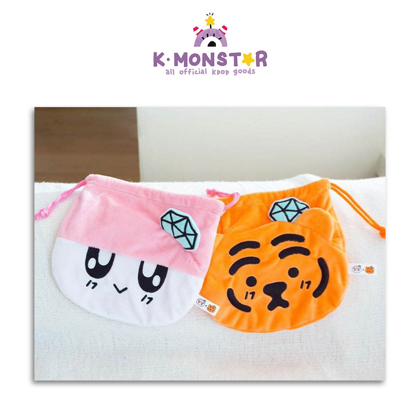 SEVENTEEN | BONGBONGEE X MUZIK TIGER | FACE POUCH