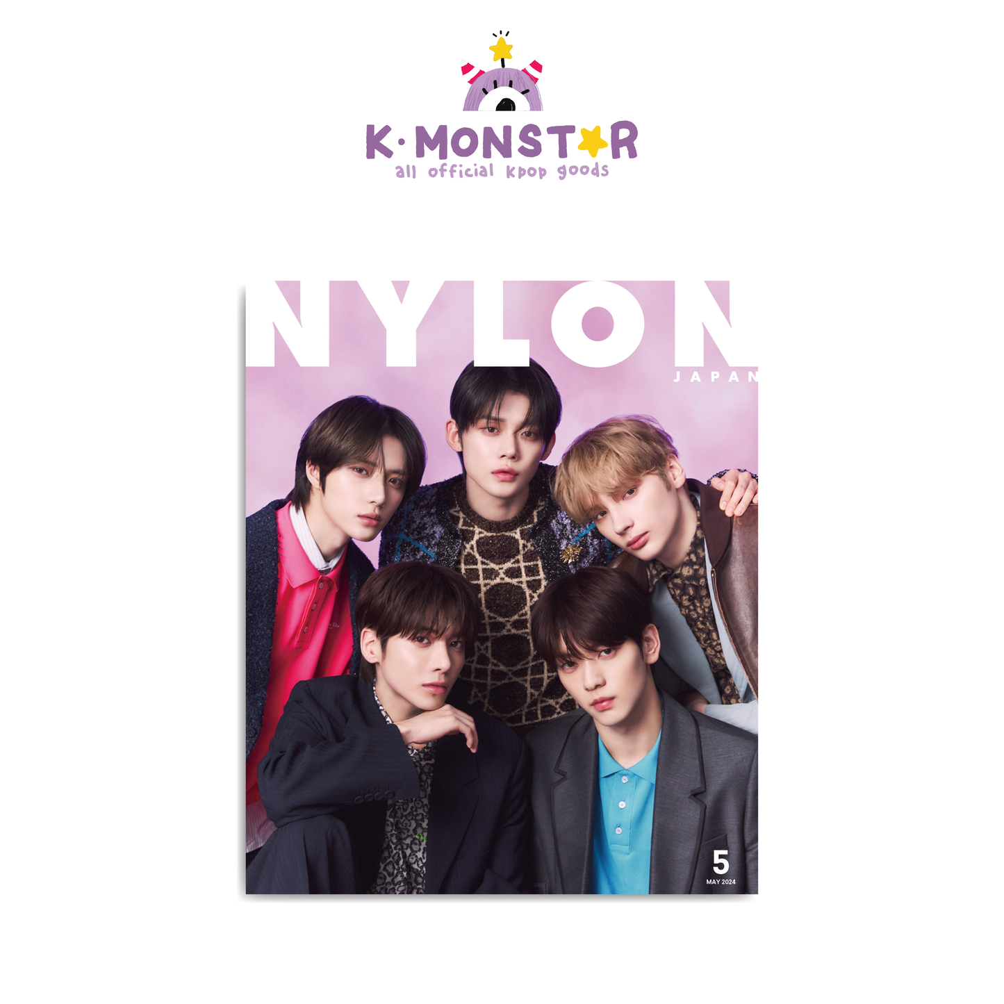 NYLON JAPAN | 2024 MAY. | TXT COVER