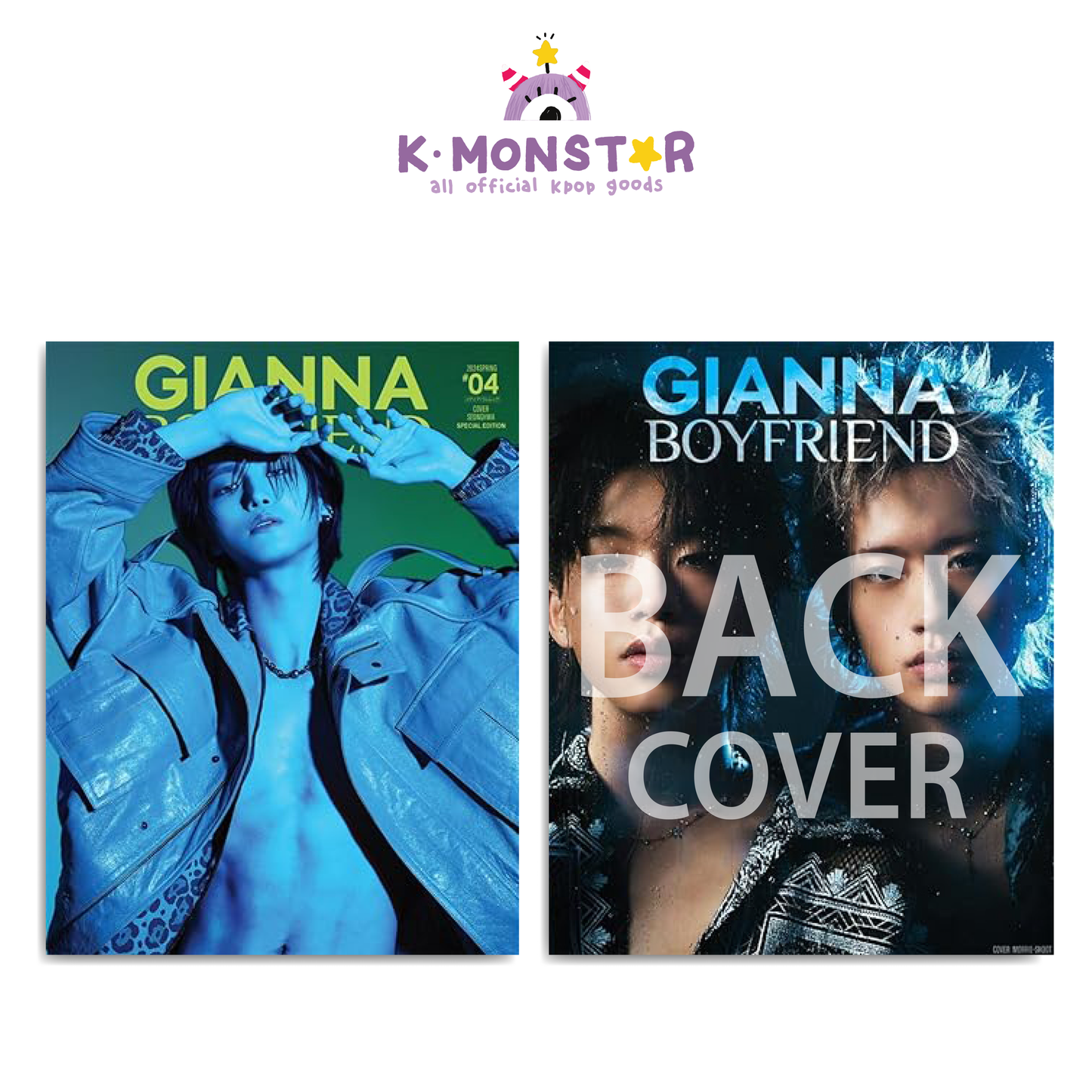 GIANNA BOYFRIEND | #04 SPECIAL EDITION | ATEEZ SEONGHWA COVER