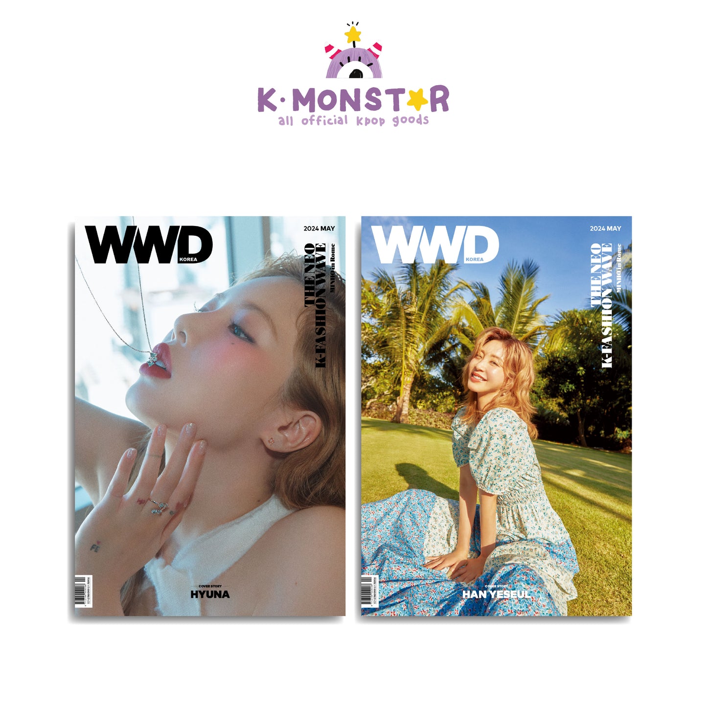 WWD | 2024 MAY. | HYUN A & HAN YESEUL COVER