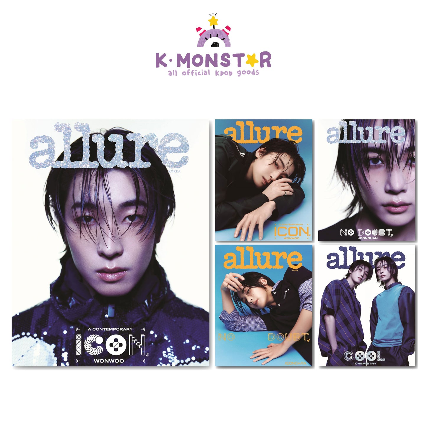 allure | 2024 JUN. | SEVENTEEN WONWOO&JEONGHAN COVER