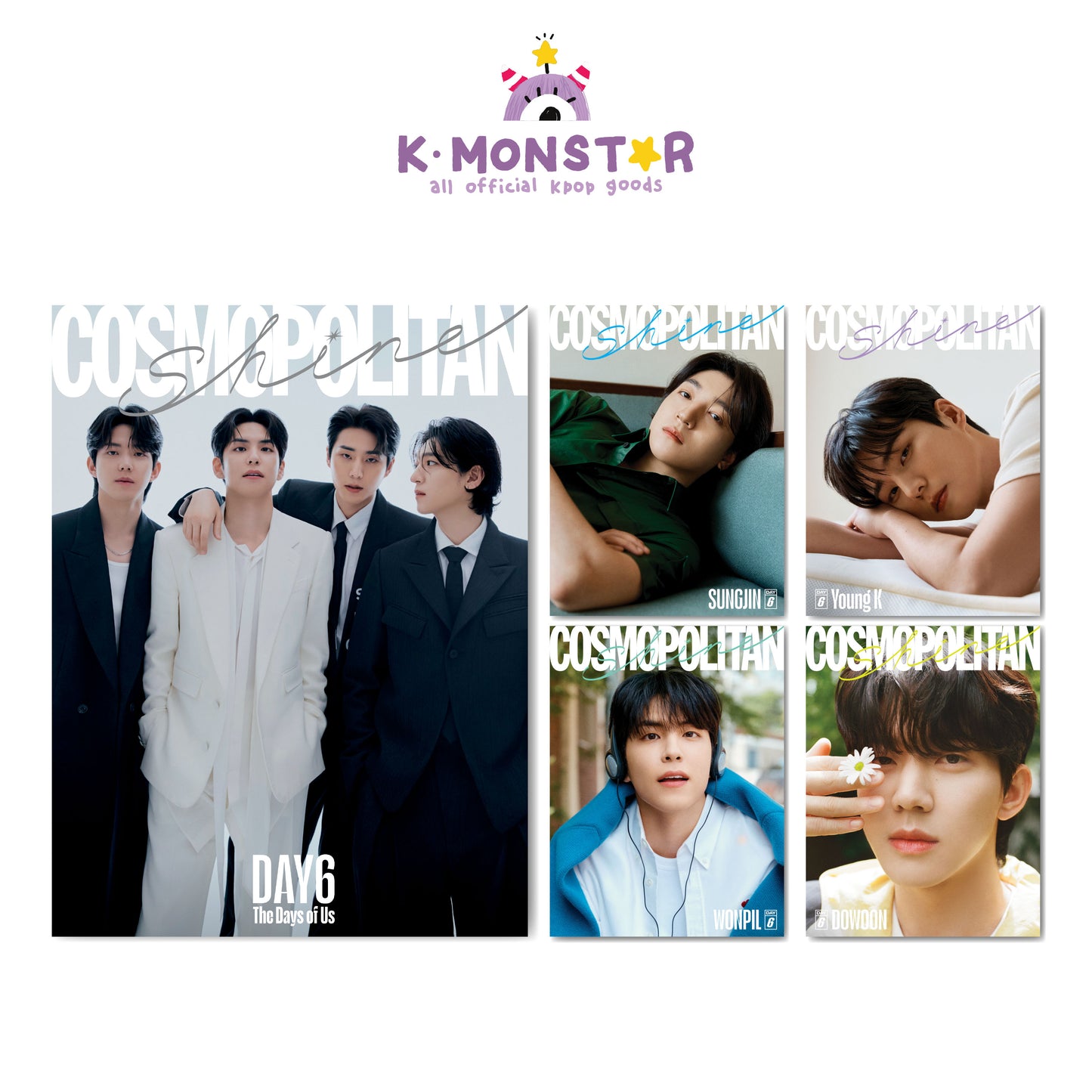 COSMOPOLITAN SHINE | The First Edition | DAY6 COVER