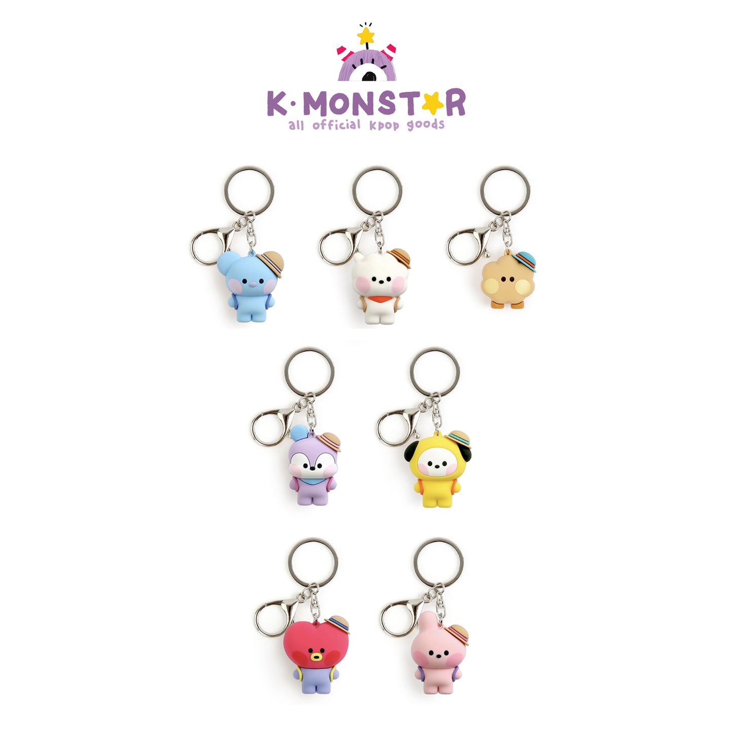 BT21 | PICNIC | FIGURE KEYRING
