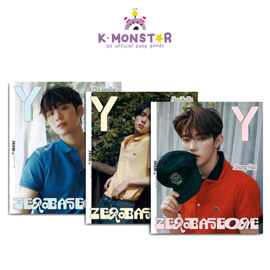 Y | ISSUE 14 | ZEROBASEONE ZHANG HAO&HAN YUJIN&KIM TAERAE COVER
