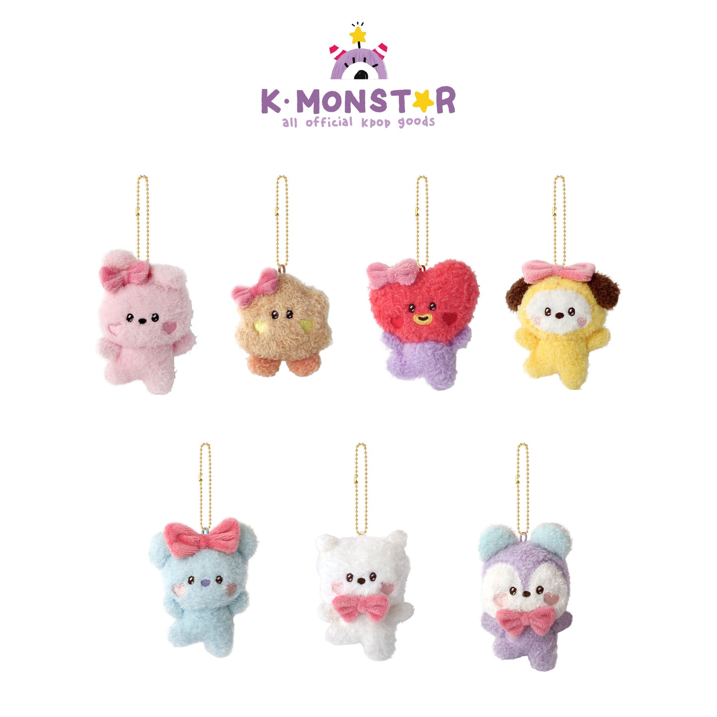 BT21 | LOVELY | DOLL KEYRING