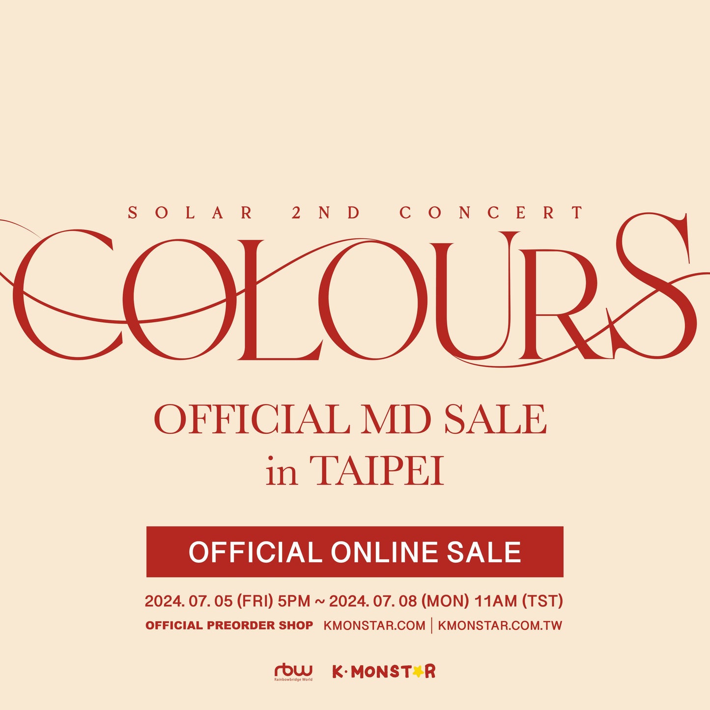 MAMAMOO | SOLAR - 2ND CONCERT | COLOURS OFFICIAL MD - SIGNED ALBUM