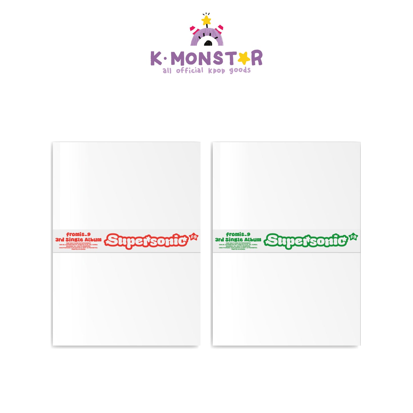 fromis_9 | 3rd Single Album | Supersonic