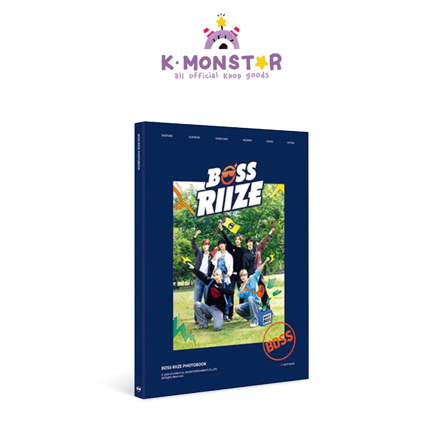 RIIZE | BOSS RIIZE POP-UP EXHIBITION PHOTOBOOK